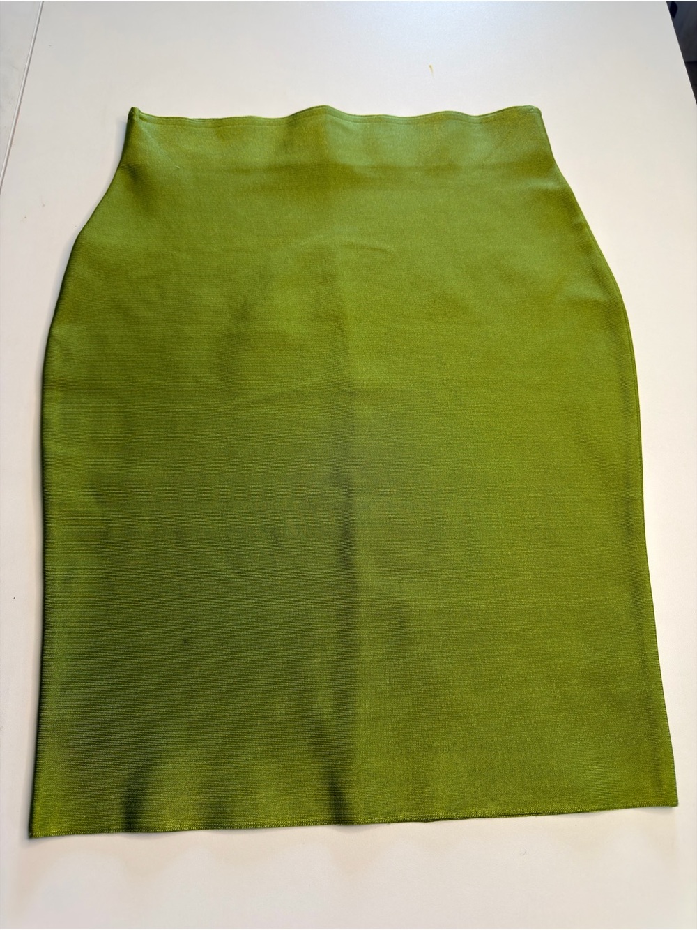 WOW couture Olive Green Pencil Skirt